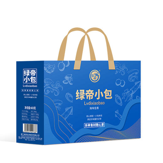 绿帝小包海味佳肴603g礼盒 商品图3