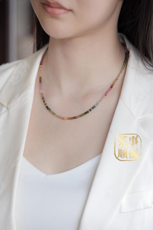 【茱事顺俪】18K黄金碧玺项链 商品图13