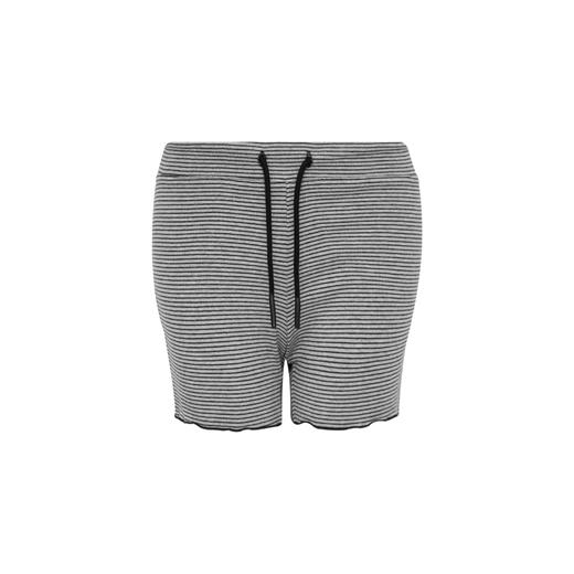 oneup条纹弹力花边短裤 商品图7