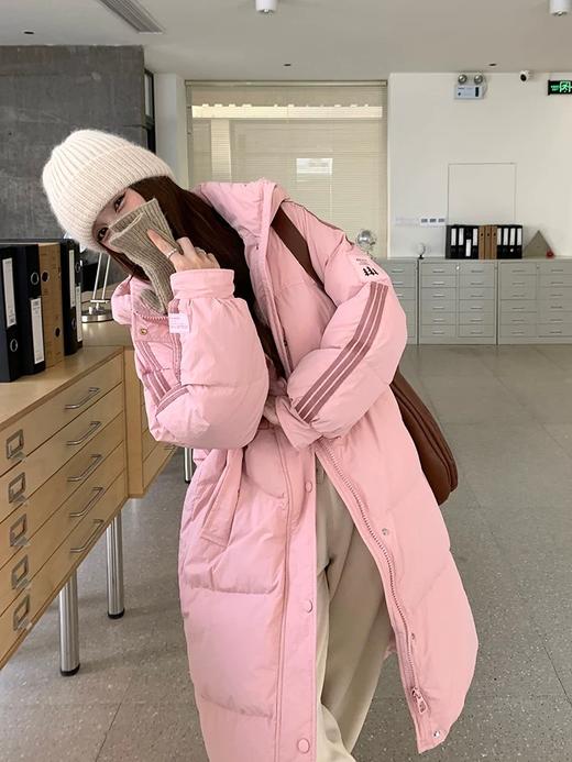 现货【YW】无忧购“”韩系学院风甜美小个子中长款羽绒服外套24052（截单后3-5天发货) 商品图1