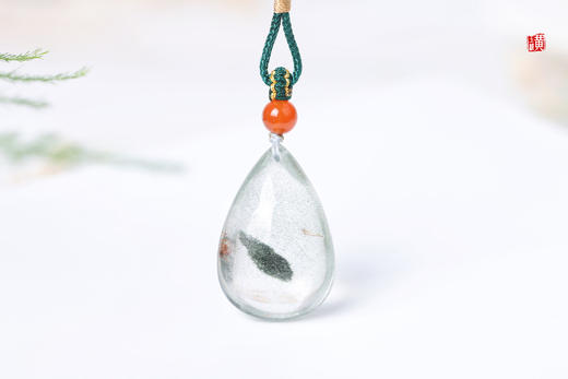 绿幽灵水晶吊坠  配精美挂绳 商品图4