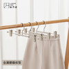金属镀镍裤架裤夹无痕防滑马面裙多功能挂裤子家用收纳晾晒衣架 商品缩略图0