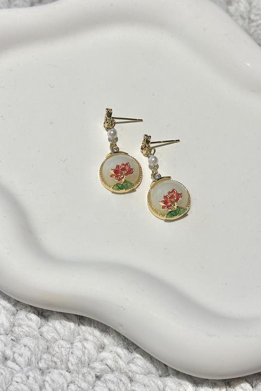 ESTACIA 新中式国风古风气质古典耳环 21242 商品图2