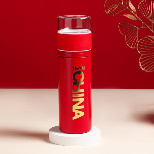 中国国家队茶水分离保温杯 商品图5