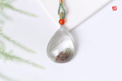 绿幽灵水晶吊坠  配精美挂绳 商品图5