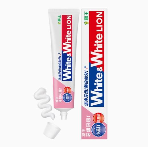 狮王_WHITE&WHITE_小苏打牙膏_120g 商品图1