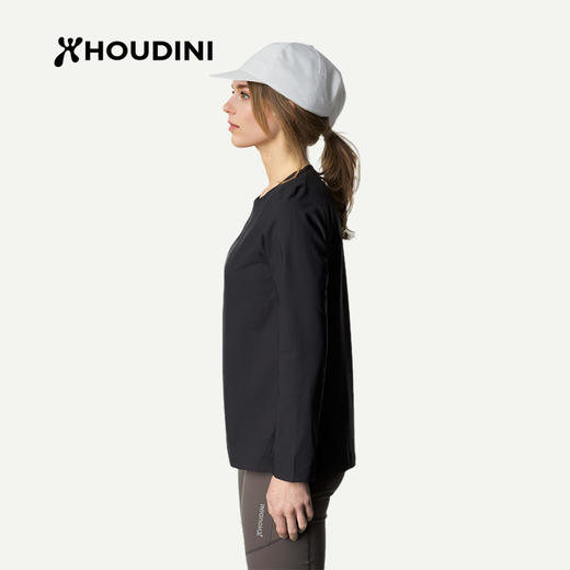 HOUDINI胡丁尼 Cover Crew 守护 女款户外速干长袖T恤158694 商品图3
