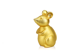 生肖摆件铅锡合金镀真金（24K厚金） 40*60*49mm
