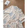 可人儿小众设计师新款泡泡绵女士睡衣夏季短袖可外出家居服三件套 商品缩略图3