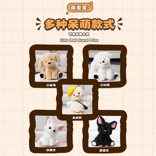 趣巢萌歪歪可爱小狗电动玩具歪头卖萌唱歌学说话女孩毛绒公仔玩偶 商品图4