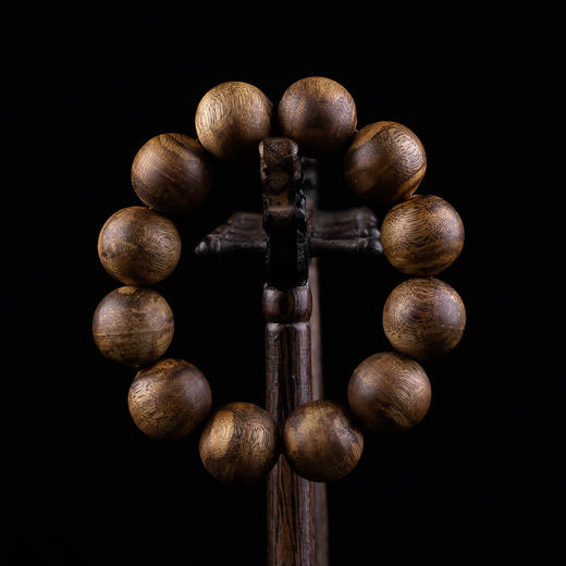 xy0343沉香20mm大素串单圈手串 商品图8