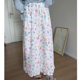 2025新品  软软同款【多巴胺花苞裙裤】甜美设计感两个版本立体绣花半裙+裤子