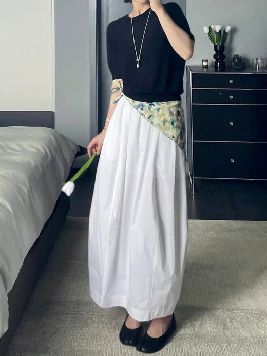 【高品质私服】【CC不规格褶裥立体花苞半身裙】手感柔软，颜色格外细腻G1383-CC【无标出货 介意慎拍】 商品图5