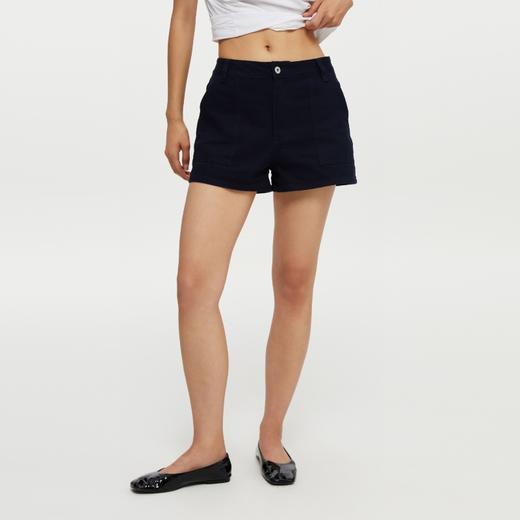 oneup斜纹工装短裤 商品图1