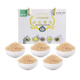 源馋五谷杂粮高山糙米350g*6袋礼盒装