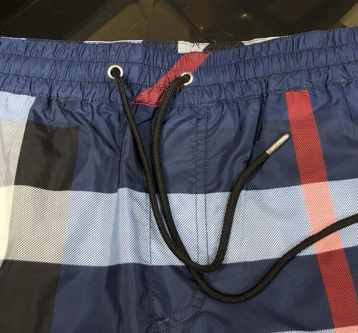 防水沙滩裤。驼格。蓝格 绿格 商品图6