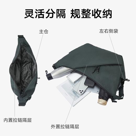 gxg.jeans 大容量单肩旅行包饺子斜挎包男腰包运动休闲 25夏热卖 商品图4
