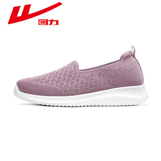 回力妈妈鞋春夏款透气老北京布鞋轻便一脚蹬软底中老年健步鞋奶奶鞋 商品图7