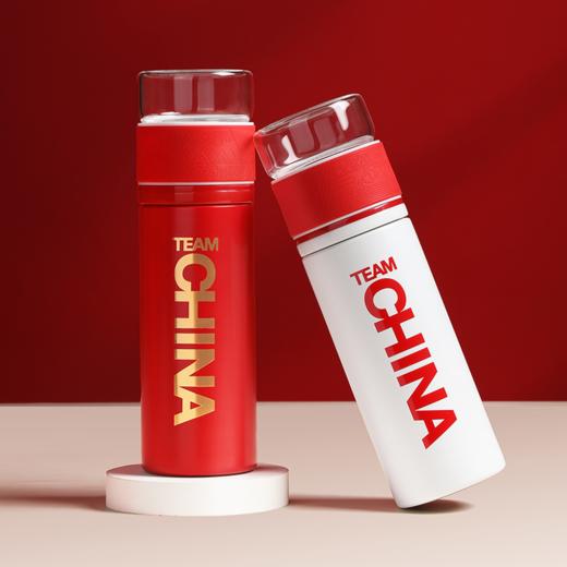 中国国家队茶水分离保温杯 商品图0
