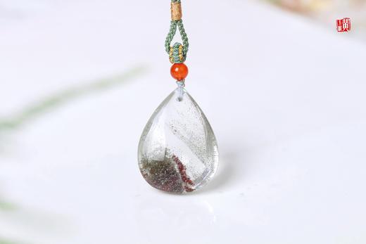 绿幽灵水晶吊坠  配精美挂绳 商品图4