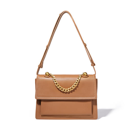 【预售3天】邮差包女斜挎包包2025新款通勤小众质感单肩大容量链条F7476 商品图5