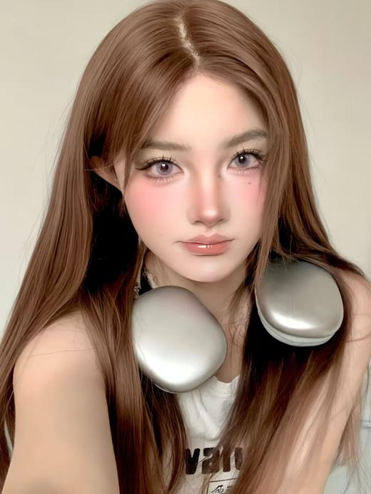 『大直径半年抛』 YEELENS-鳄鱼眼泪 紫-14.5mm【半年抛0-800度 无525/575】 商品图3