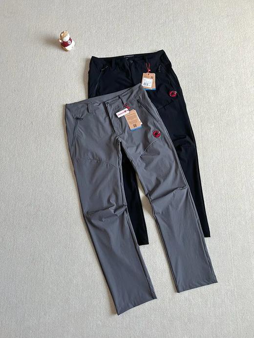 猛犸象Trekkers 3.0男士户外高弹耐磨轻薄防泼水红标软壳长裤 商品图3