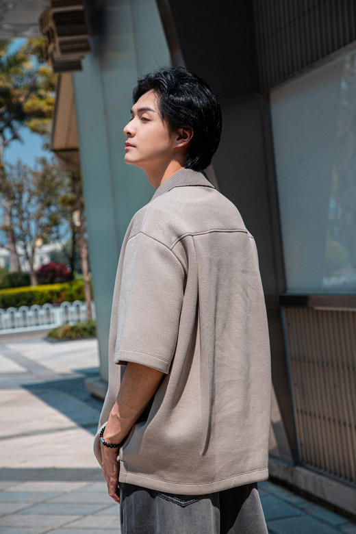 S512812359宽松百搭短袖POLO衫 商品图3