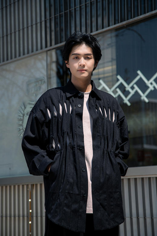 S512425383镂空衬衫外套 商品图0