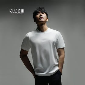 4158m 纤逸埃及棉圆领短袖T恤白色（净版）