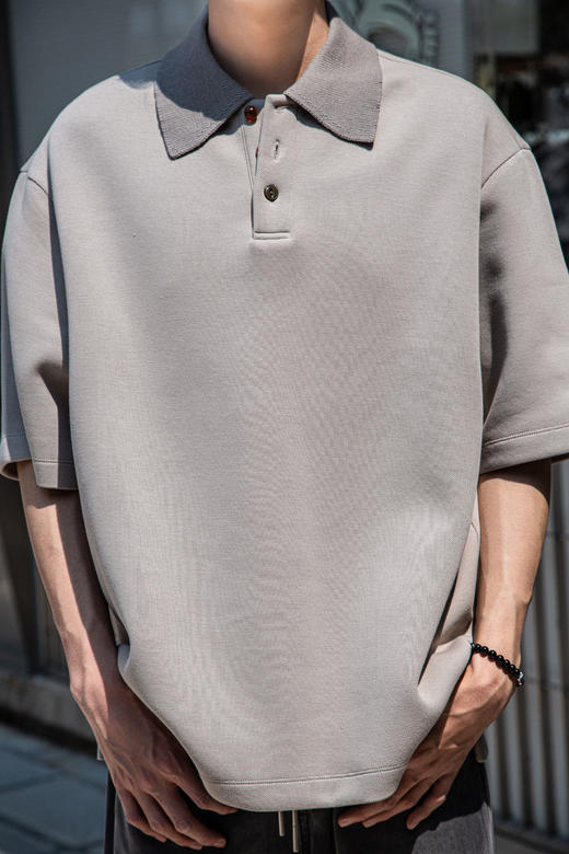 S512812359宽松百搭短袖POLO衫 商品图1