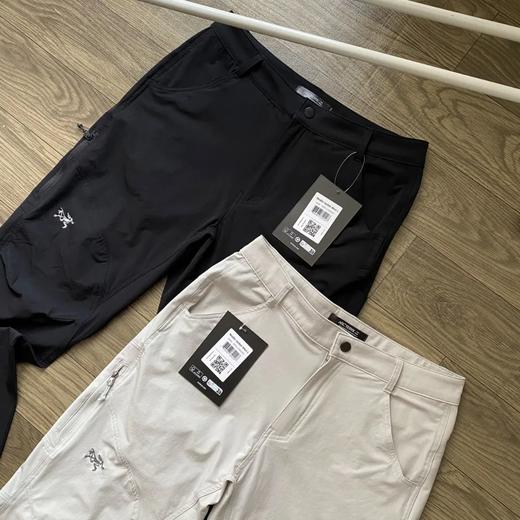 袅家刺绣l徽标耐磨舒适直筒休闲裤 商品图2