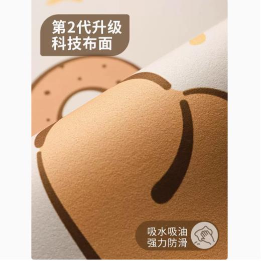 慢说卡通厨房速干地垫防滑吸水可擦硅藻泥吸水垫门口耐脏脚垫免洗地毯 商品图3