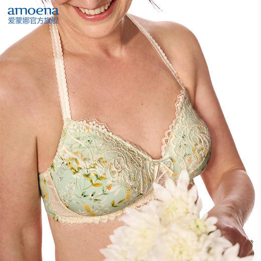 【优惠详情咨询客服】Amoena爱蒙娜德国进口义乳文胸乳腺术后专用胸罩无钢圈内衣 45089 商品图4