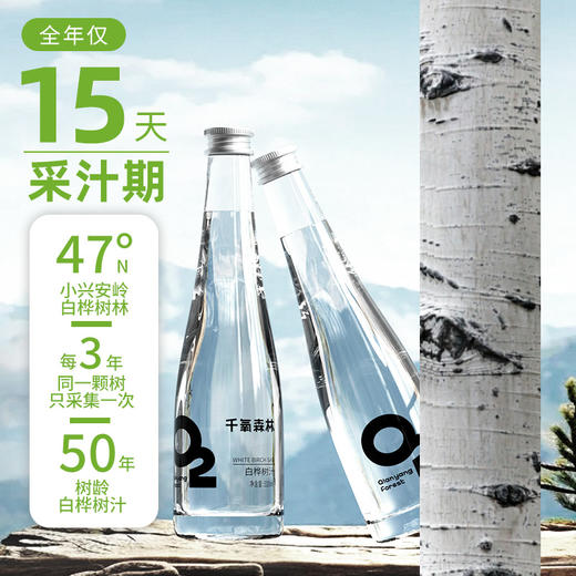 千氧森林白桦树汁 330ml/瓶*6/箱 商品图4