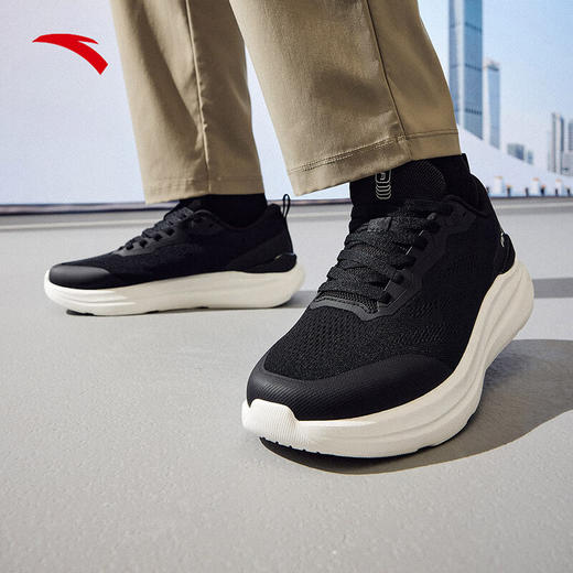 安踏神行Lite男网面透气运动鞋夏季新款减震跑步健身训练鞋112537713 商品图0