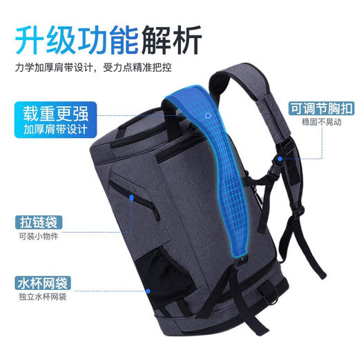 维多利亚旅行者通勤商务多用健身包手提袋旅行包7010 商品图2