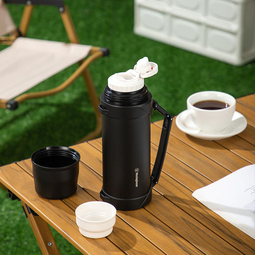 西屋睿逸随行保温壶WB1200 儒雅黑 商品图2