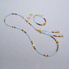 设计师原创～中国风小众复古真石串珠流苏可拆卸一款多戴项链 毛衣链 商品缩略图1