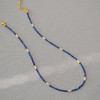 法式复古～刻面青金石仿施家珍珠串珠极细项链锁骨链气质高级感小众 商品缩略图1
