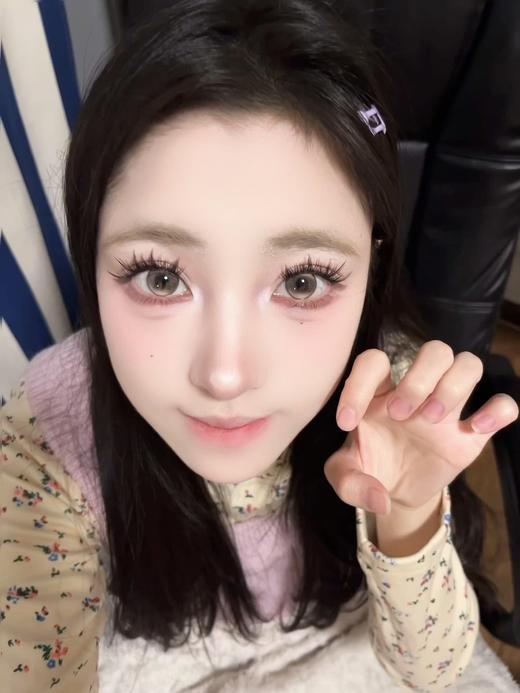 yeelens  半年抛 S20淡颜茶棕  直径14.2mm着色13.5mm 商品图5