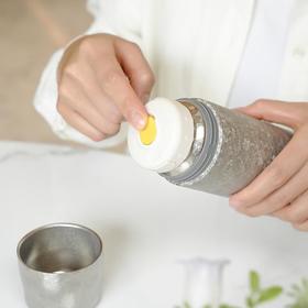 【昀蓉·定制周边】纯钛保温杯（银色）500ml轻便、抑菌、耐腐蚀，可泡茶和咖啡，不怕留味