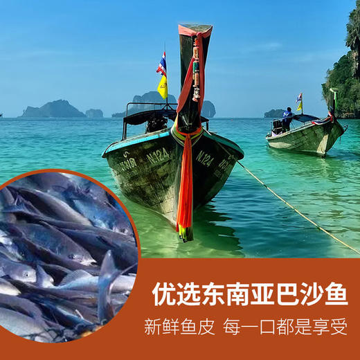 泰国进口座山牌咸蛋风味脆鱼皮60g 商品图1