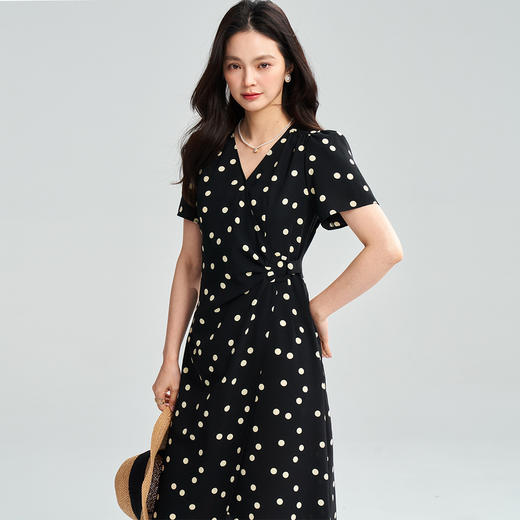 【大牌同款】25夏季轻奢气质风连衣裙 设计感潮流长裙 商品图4