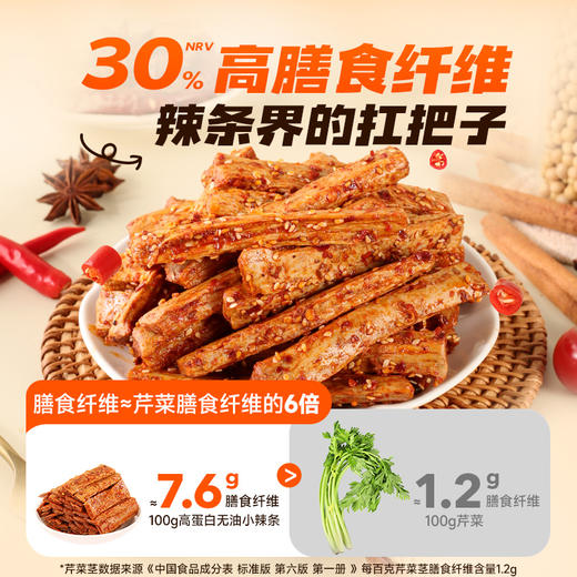 高蛋白无油小辣条45g（麻辣味） 商品图2