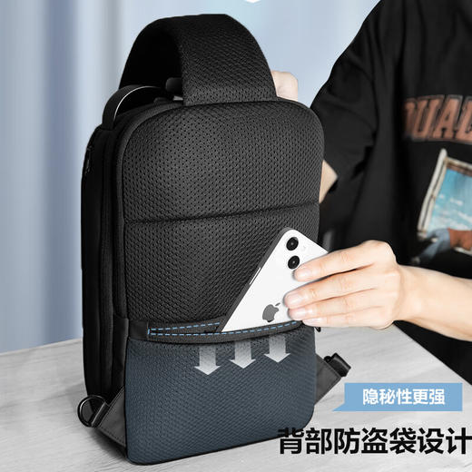 维多利亚旅行者潮流骑行斜挎包胸包5085 商品图9