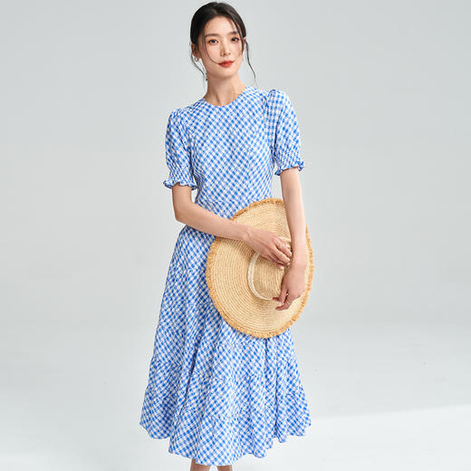 【大牌同款】25夏季轻奢气质风连衣裙 设计感潮流长裙 商品图3