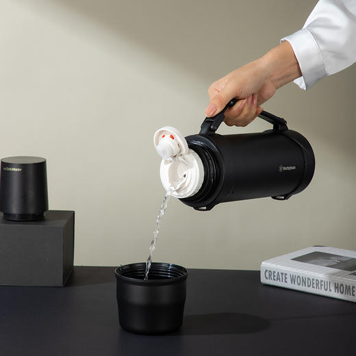 西屋睿逸随行保温壶WB1200 儒雅黑 商品图1