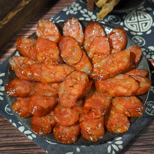 巴东县巴腊香烟熏风味土家腊香肠500g/袋 商品图1
