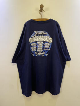 Y2K Vintage Majestic 洋基队 MLB 美国职业棒球大联盟 短袖T恤 _SST(2XL)